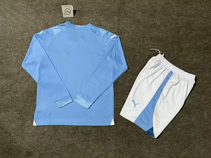 Kit Manchester City manche longue domicile 2023/24
