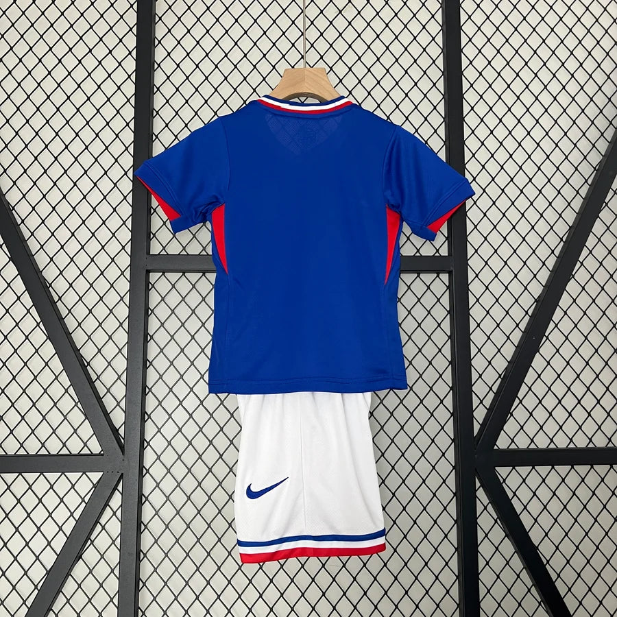 Kit ensemble football France domicile adulte/enfant EURO 2024/25