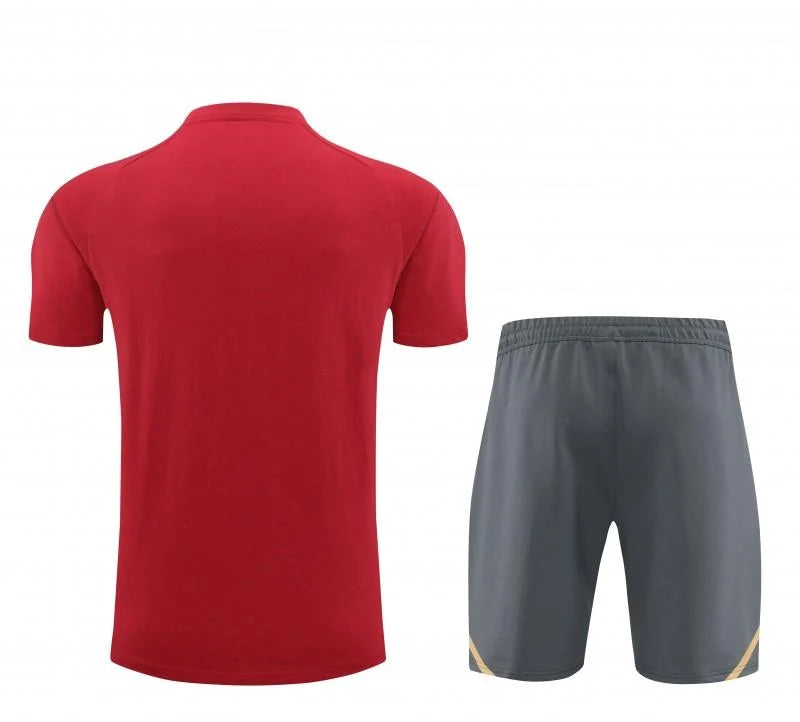Kit ensemble football Arsenal training rouge 2023/24