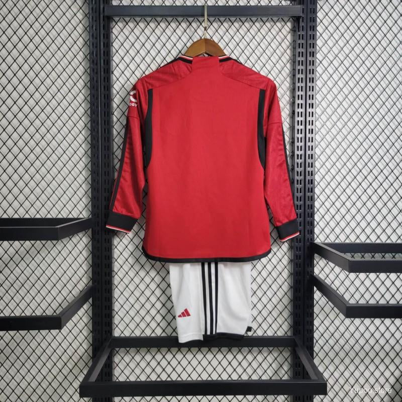 Kit ensemble football Manchester United domicile LS 2023/24