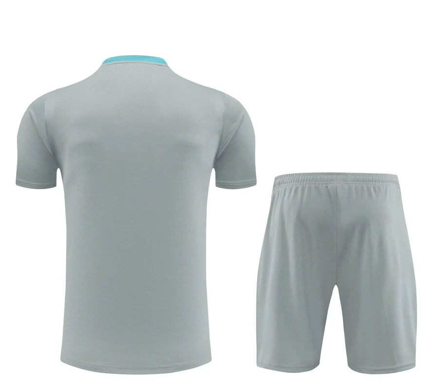 Kit ensemble football Atletico Madrid training bleu 2024/25