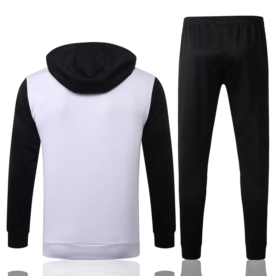PSG Paris Hooded Tracksuit Black/White 2022/23