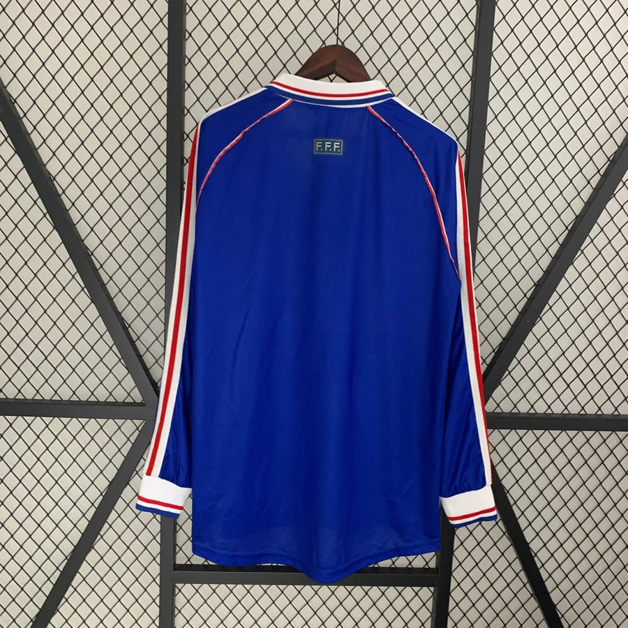Maillot football France domicile manche longue long sleeve 1998