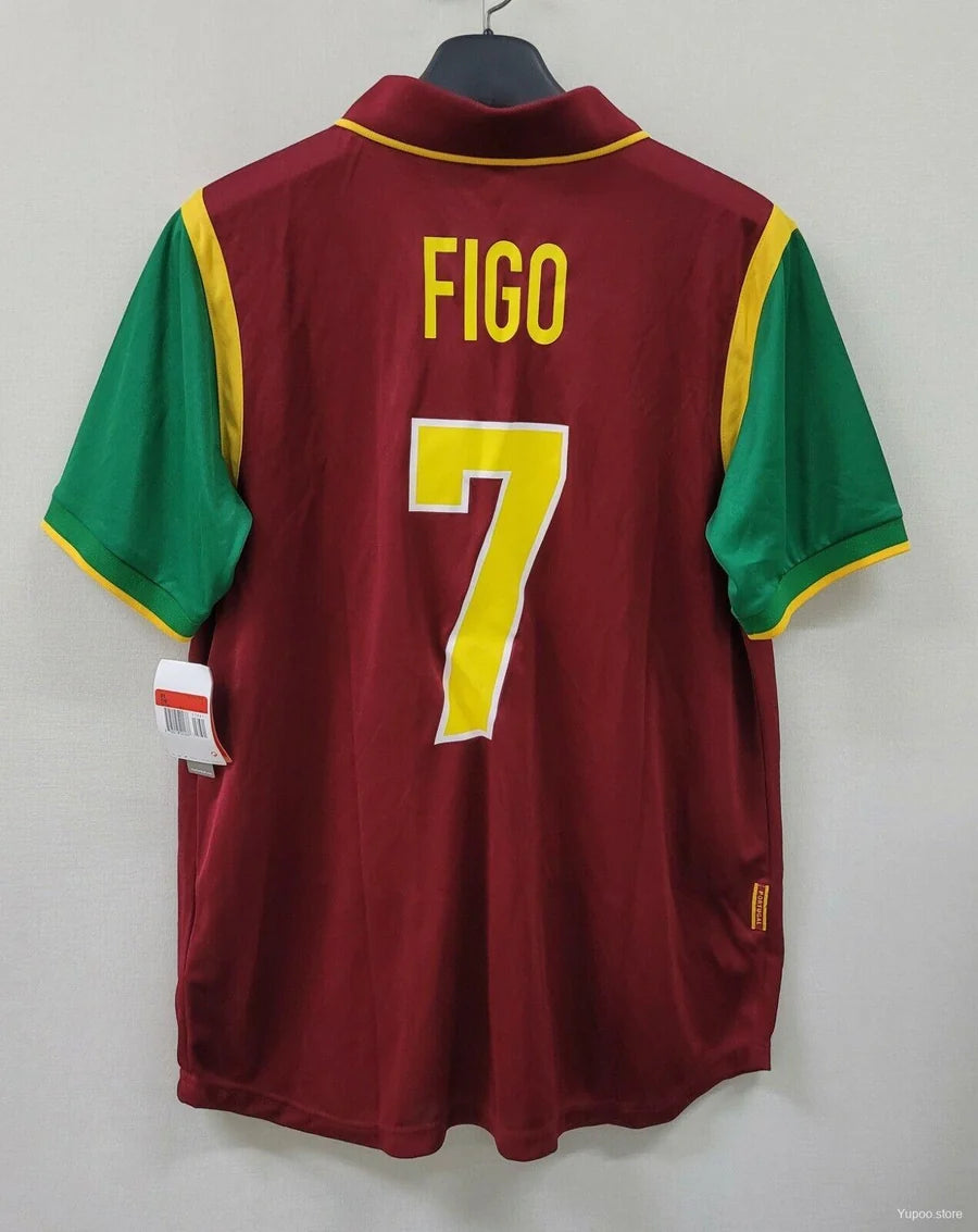 Maillot Portugal domicile FIGO 1999