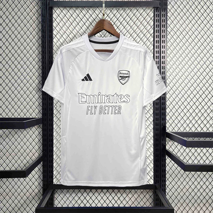 Arsenal Concept White Football Shirt 2025/26