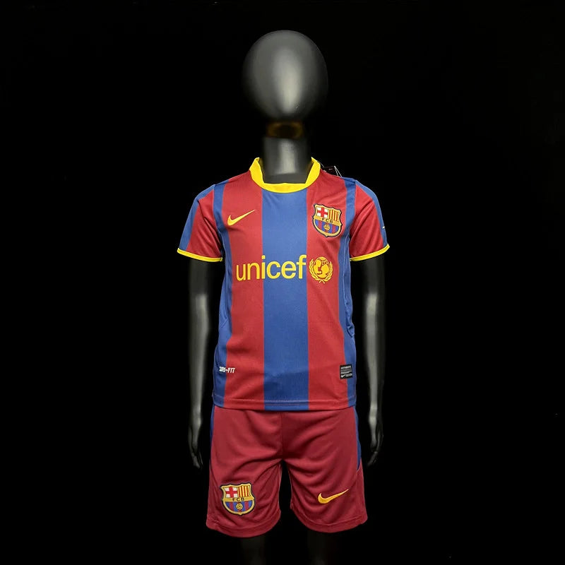 Barcelona Retro Jersey 10/11 – Kids
