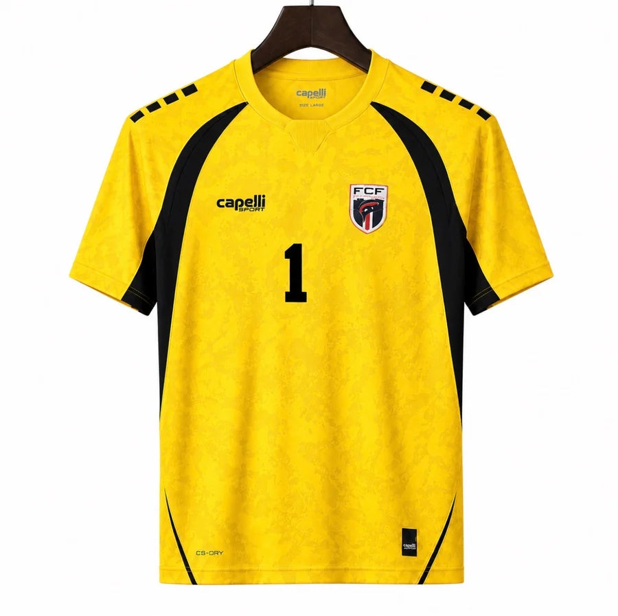 Maillot football Cap Vert Gardien Goalkeeper 2026/27 VOZINHA #1
