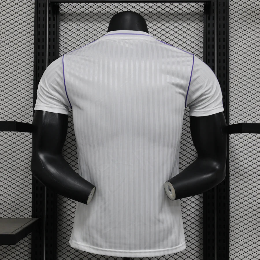 Maillot football Real Madrid Blanc Violet Player Version 2025/26