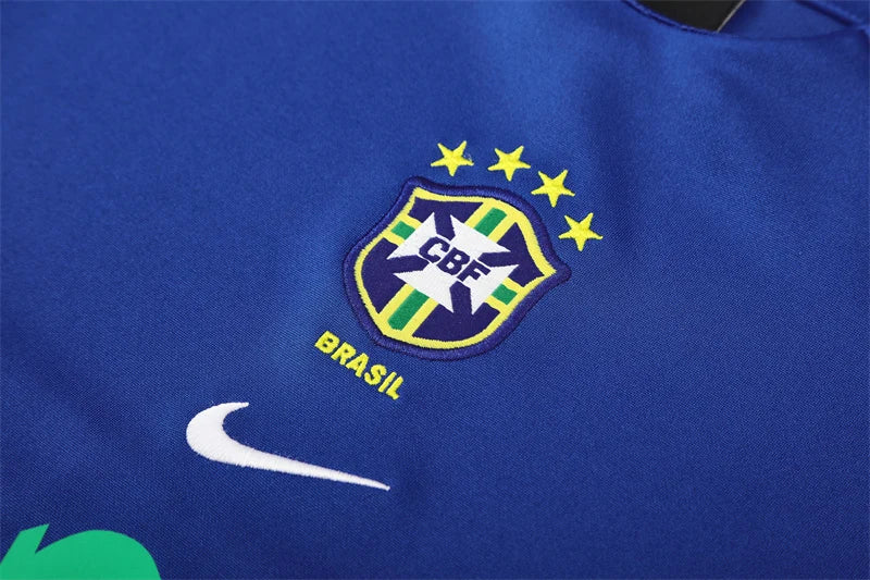 Sweat Haut de survêtement Brésil – Édition Rétro 2002/03