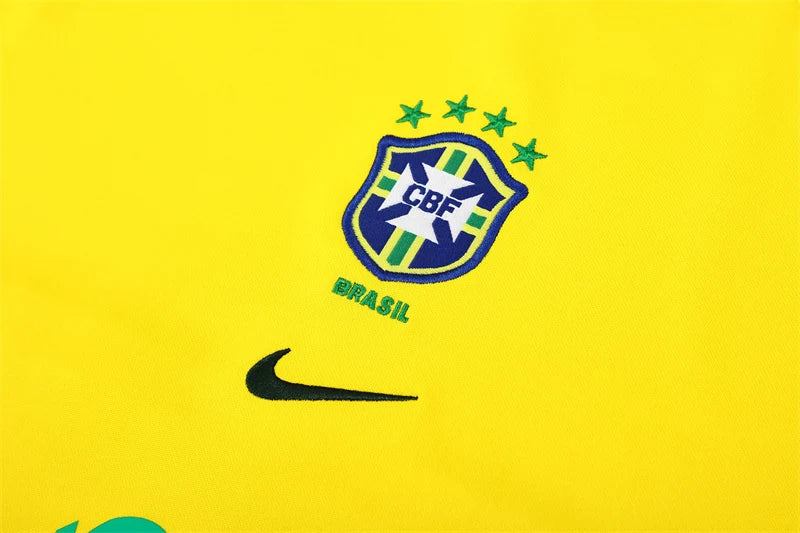 Sweat Haut de survêtement Brésil – Édition Rétro 2002/03