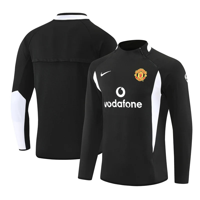 Sweat Haut de survêtement Manchester United – Édition Rétro 2002/03