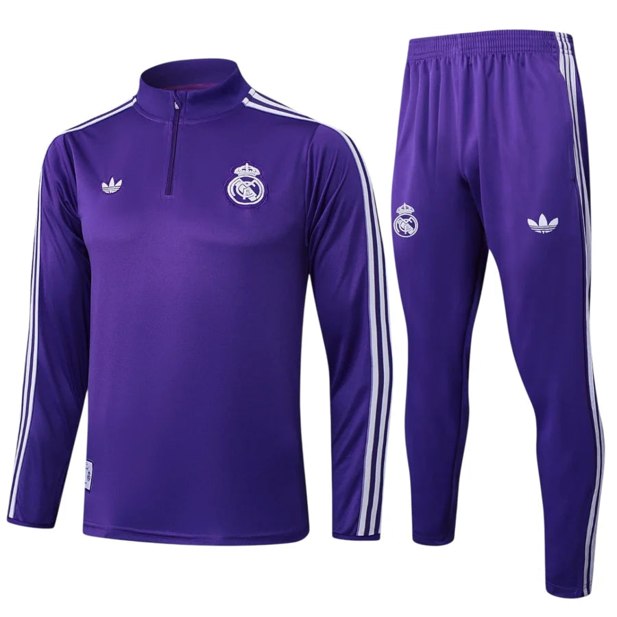 Survêtement ensemble football Real Madrid jogging 2025/26