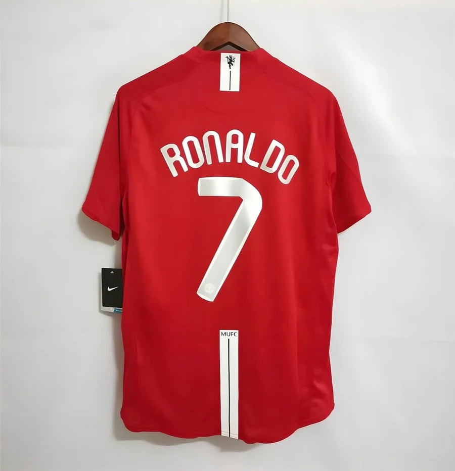 Maillot Manchester United RONALDO domicile FINAL 2008