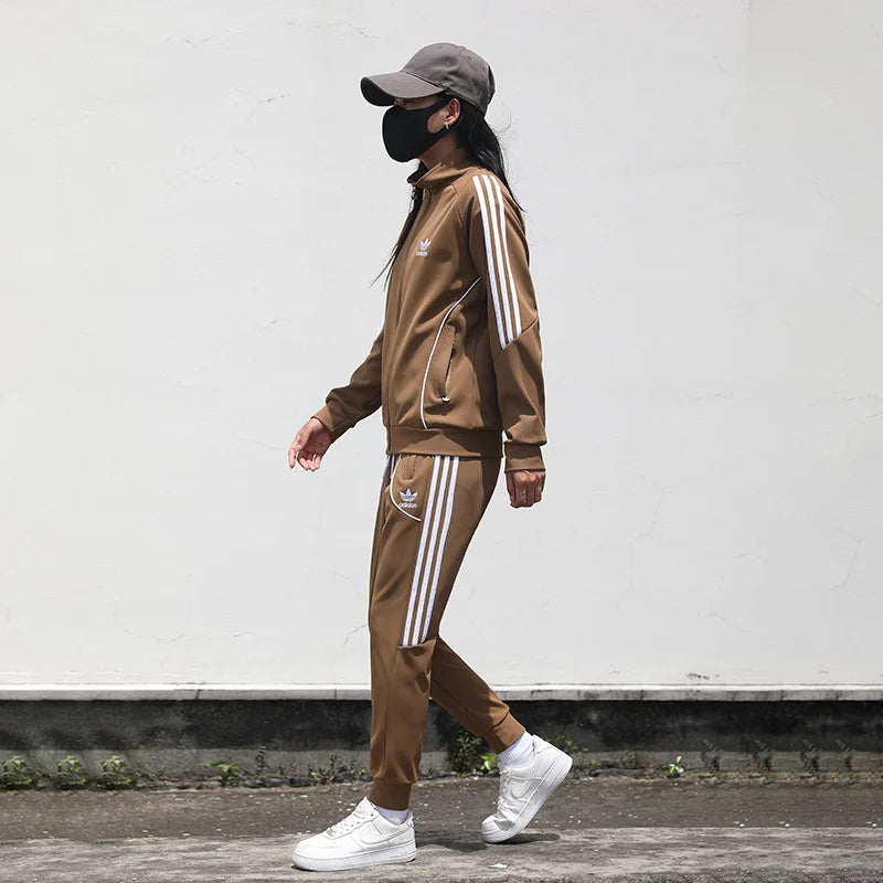 Survêtement Adidas Originals ensemble jogging beige