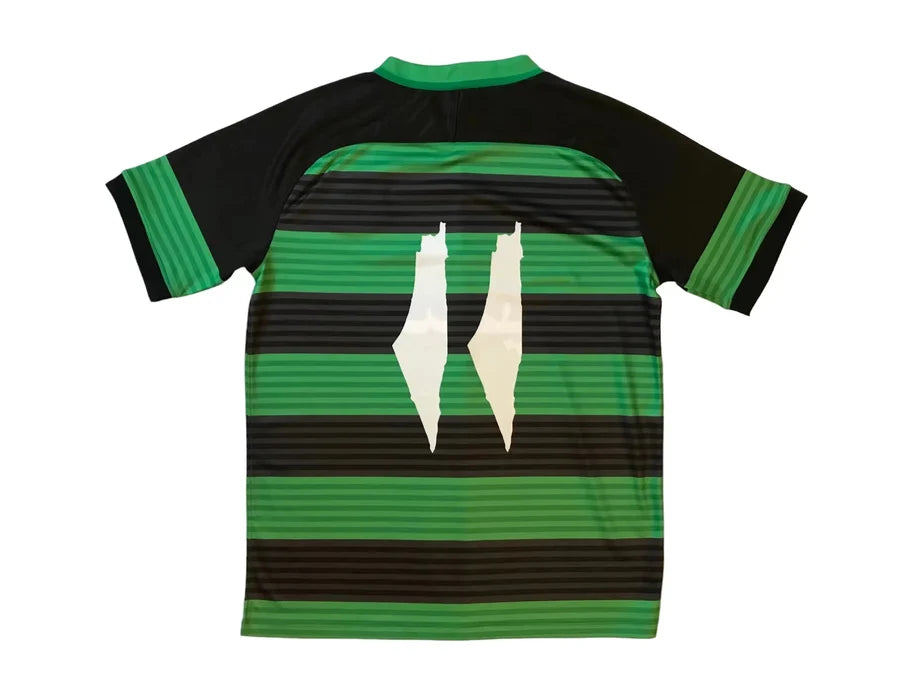 Maillot football Palestine FC Palestino Falistīn Vert Green فلسطين 2024/25