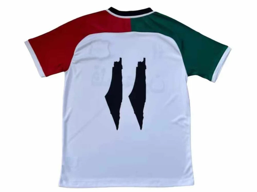 Maillot football Palestine FC Palestino Falistīn Blanc White فلسطين 2024/25