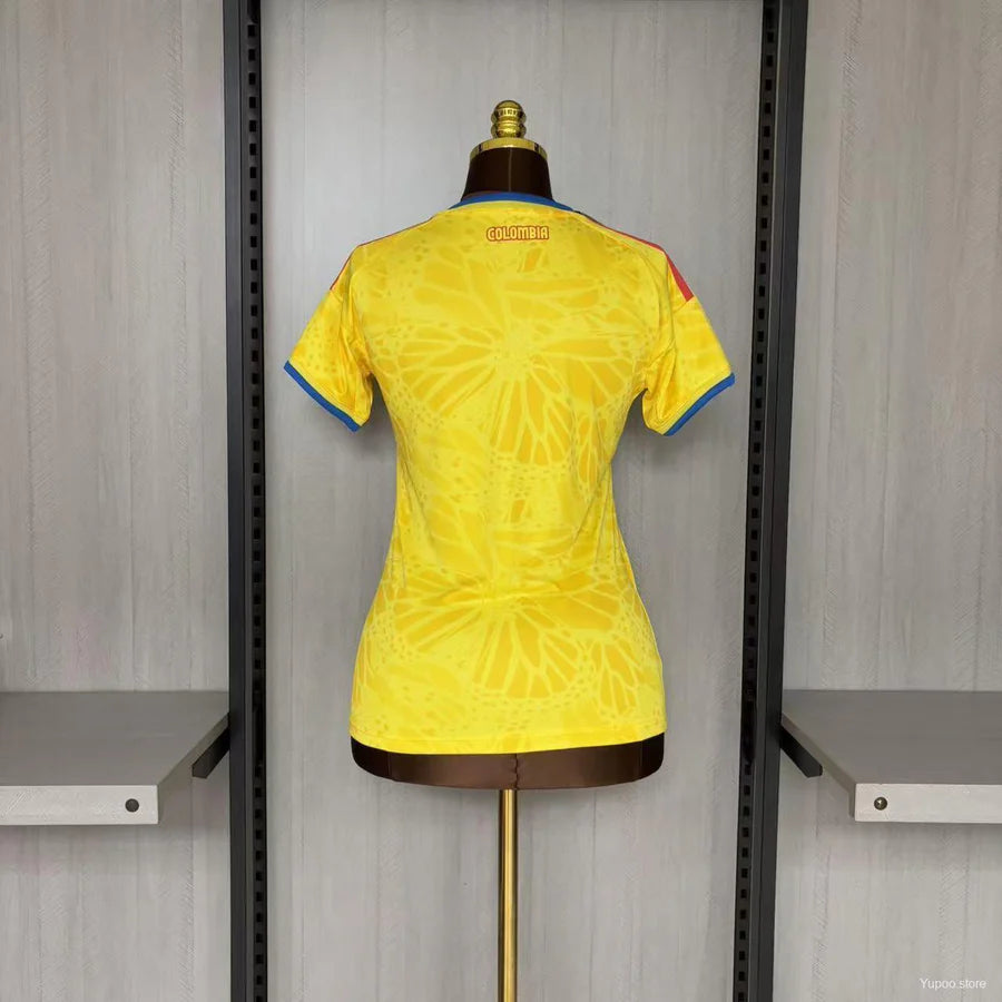 Maillot football Colombie domicile femme Coupe du monde 2026