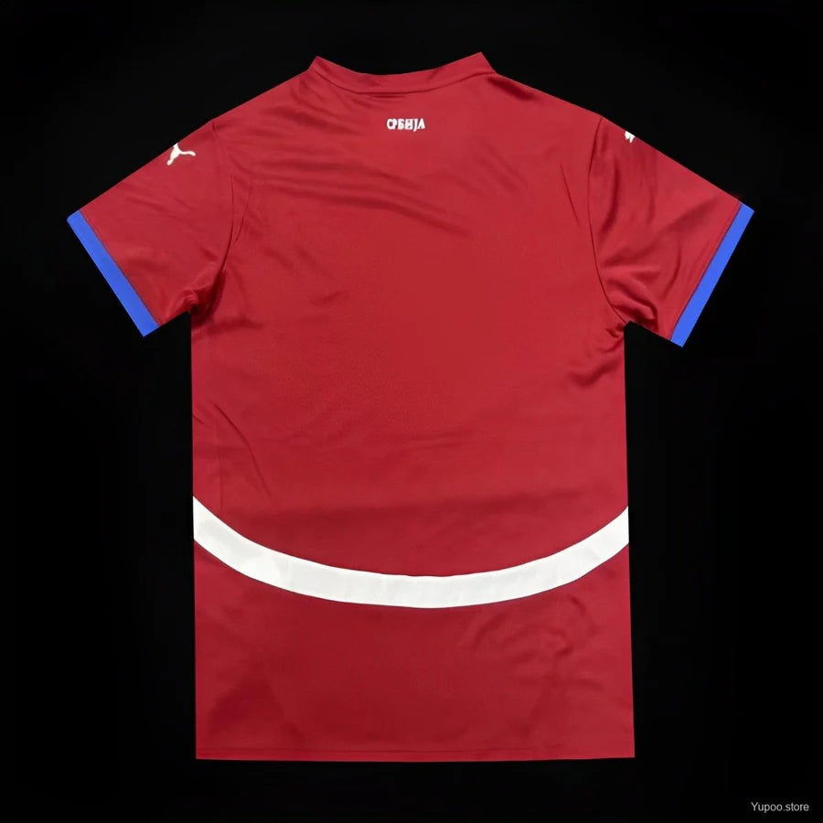 Maillot football Serbie Serbia domicile 2024/25