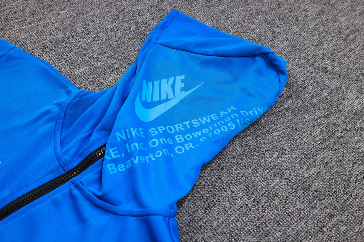Ensemble Veste à Capuche Bleu Roi 2023/24