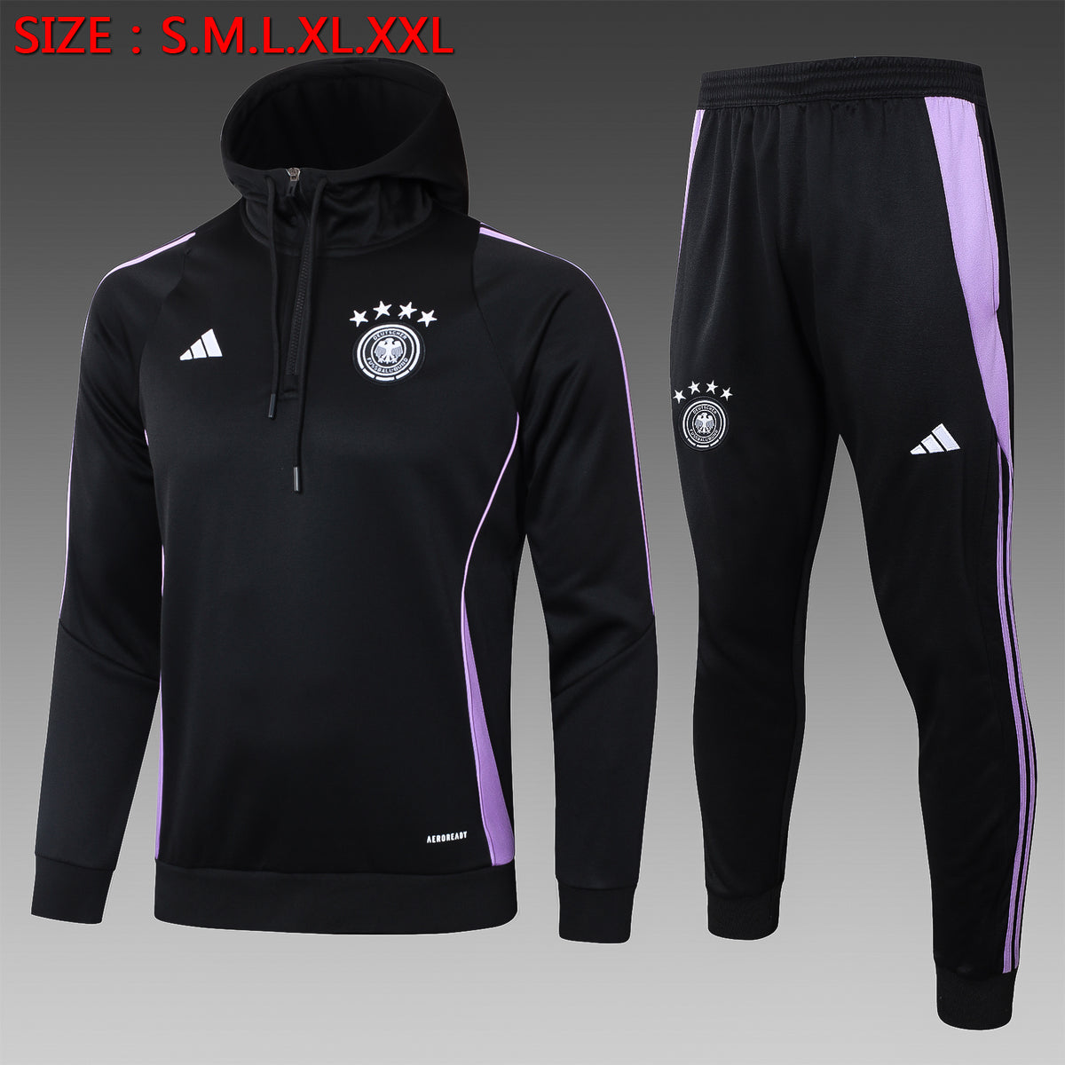 Ensemble Veste Allemagne 2024/25 - Avec Capuche
