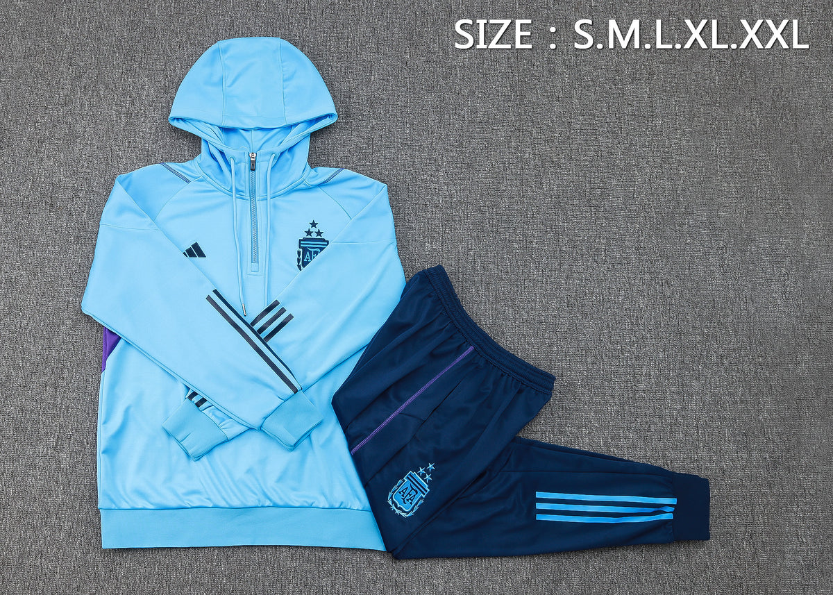 Ensemble Veste Argentine 2023/24- Avec Capuche