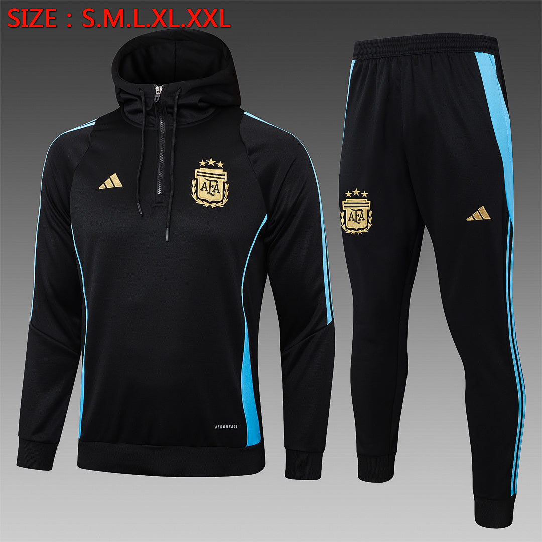 Ensemble Veste Argentine 2024/25- Avec Capuche