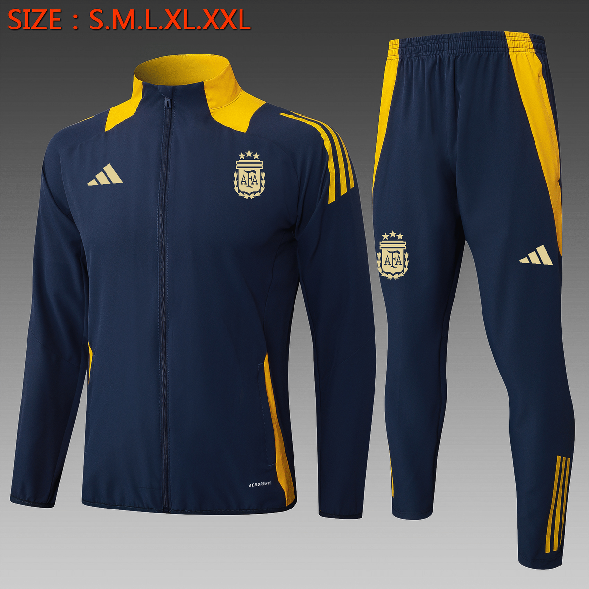 Ensemble Veste Argentine 2024/25 - Zippée