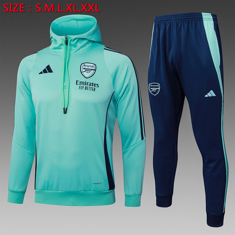Ensemble Veste Arsenal 2024/25- Avec Capuche