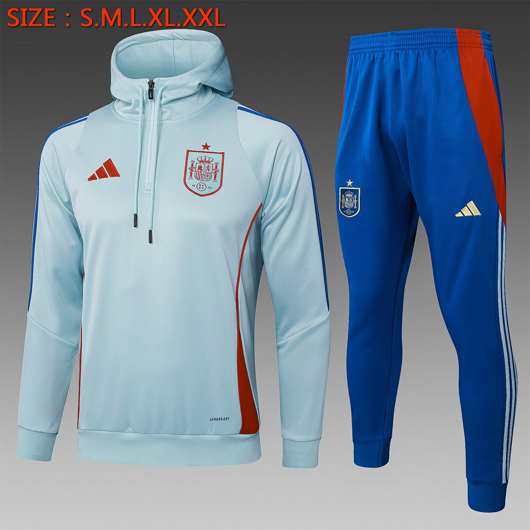 Ensemble Veste Espagne 2024/25 - Avec Capuche