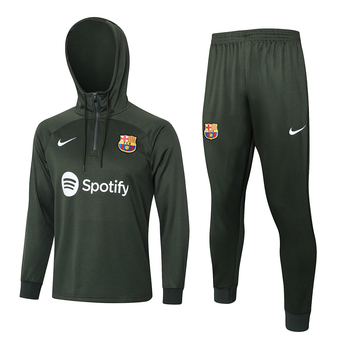 Ensemble Veste FC Barcelone 2023/24 - Avec Capuche