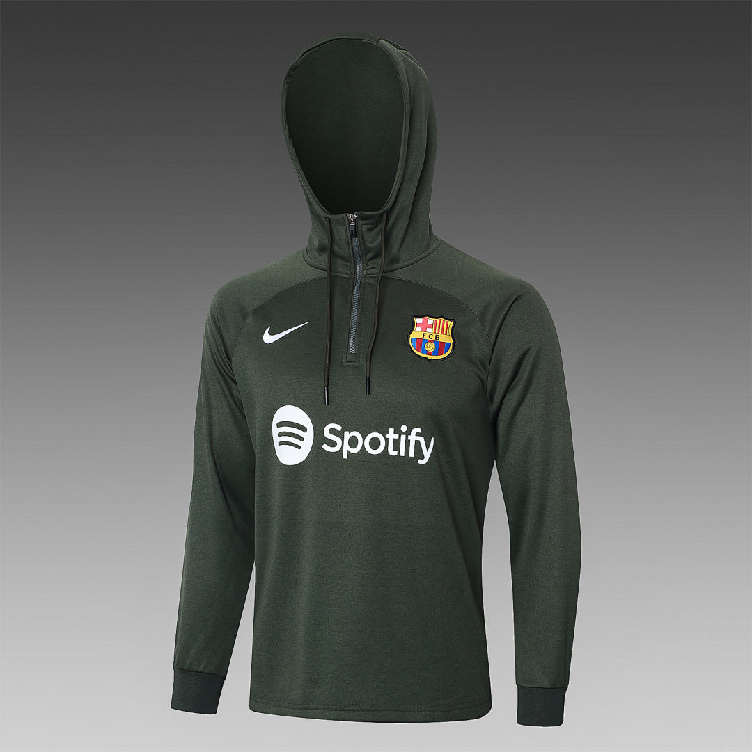 Ensemble Veste FC Barcelone 2023/24 - Avec Capuche