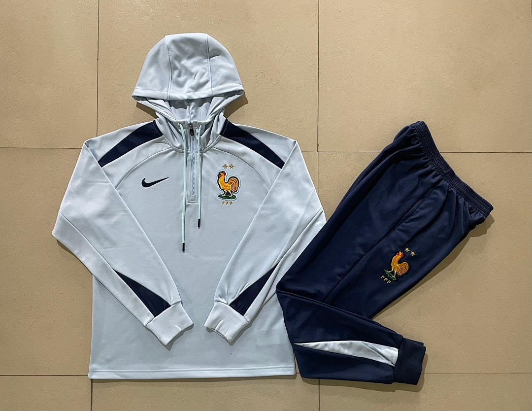 Ensemble Veste France 2024/25 - Avec Capuche