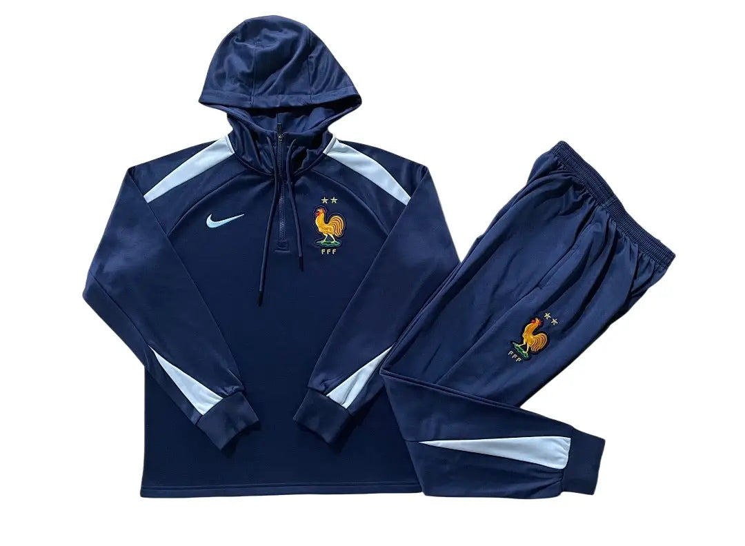 Ensemble Veste France 2024/25 - Avec Capuche
