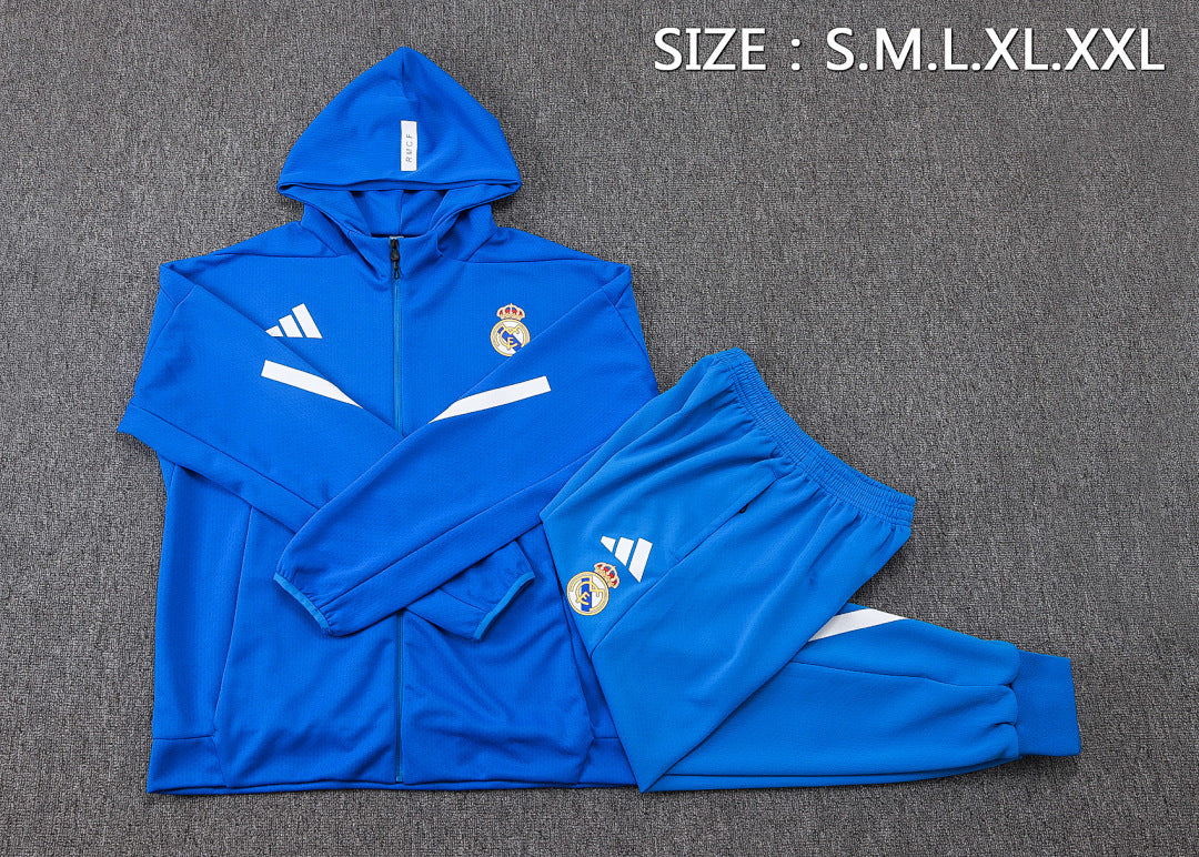 Ensemble Veste Real Madrid 2025/26