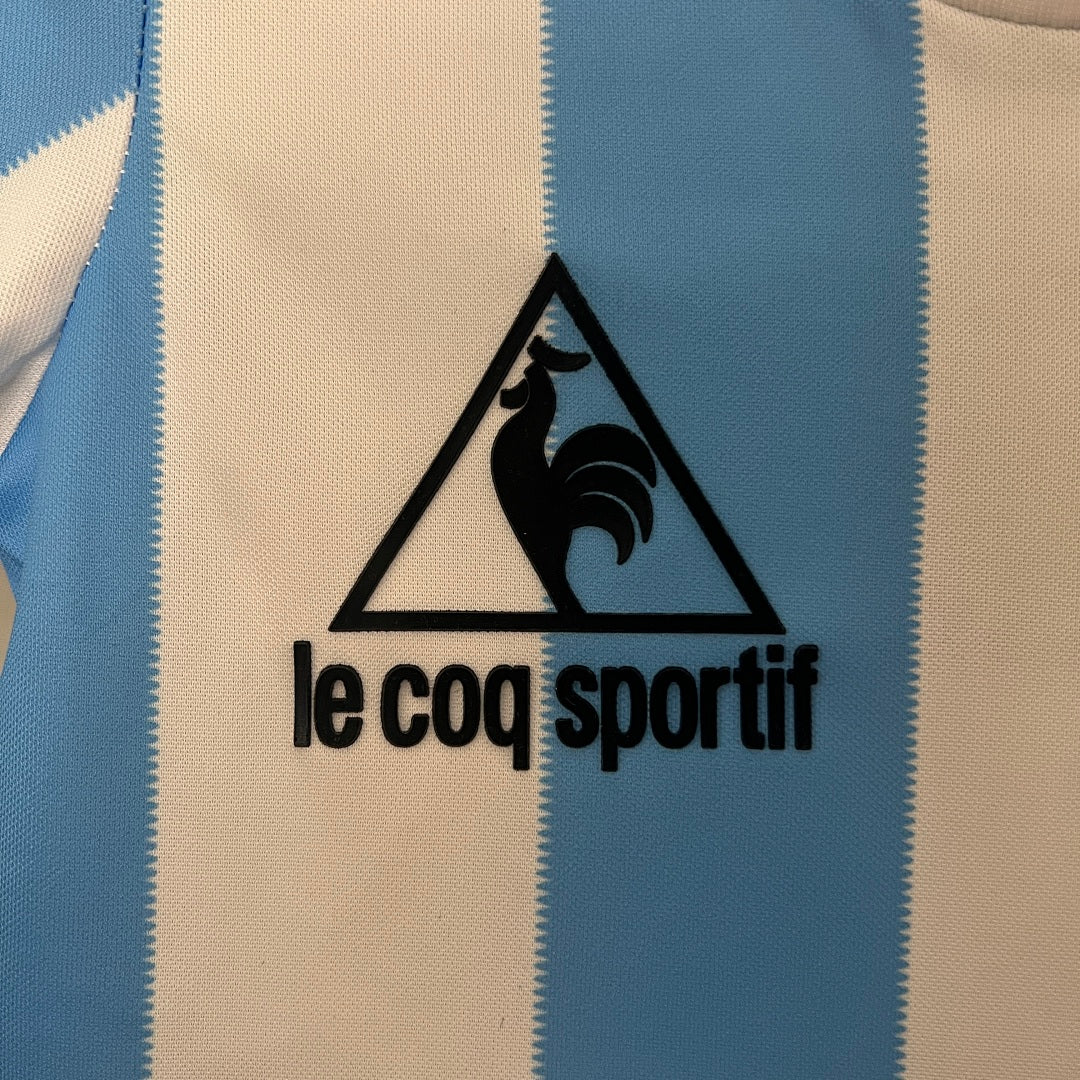Kit Ensemble Football Argentine Domicile Enfant Rétro 1986