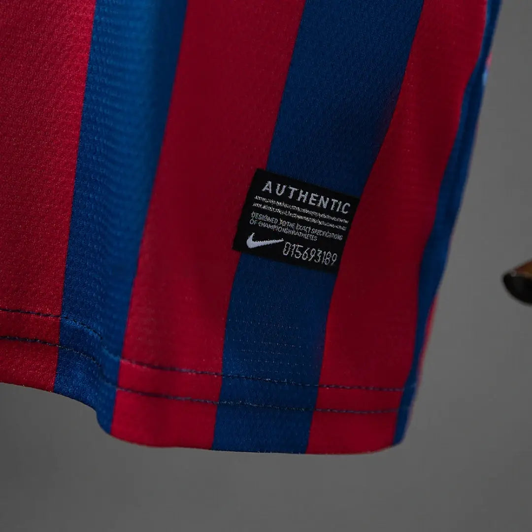 Kit Ensemble Football Barcelone Domicile Enfant Rétro 2013/14