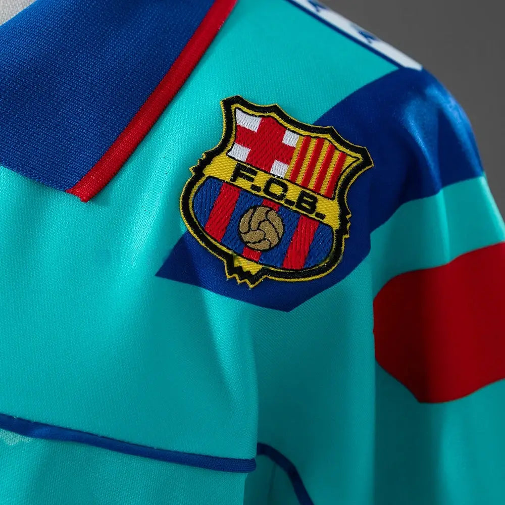 Kit Ensemble Football Barcelone Extérieur Enfant Rétro 1992/95