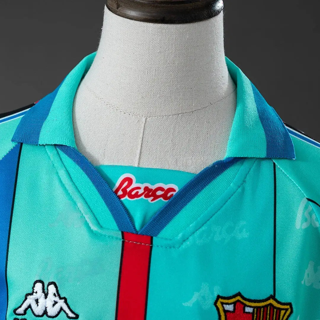 Kit Ensemble Football Barcelone Extérieur Enfant Rétro 1996/97