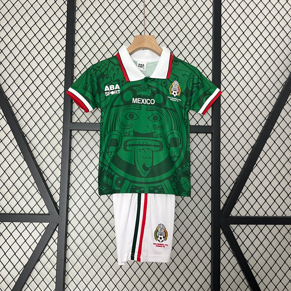 Kit Ensemble Football Domicile Enfant Rétro 1998