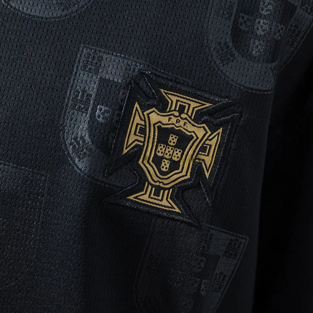 Kit Ensemble Football Portugal Noir Enfant 2026