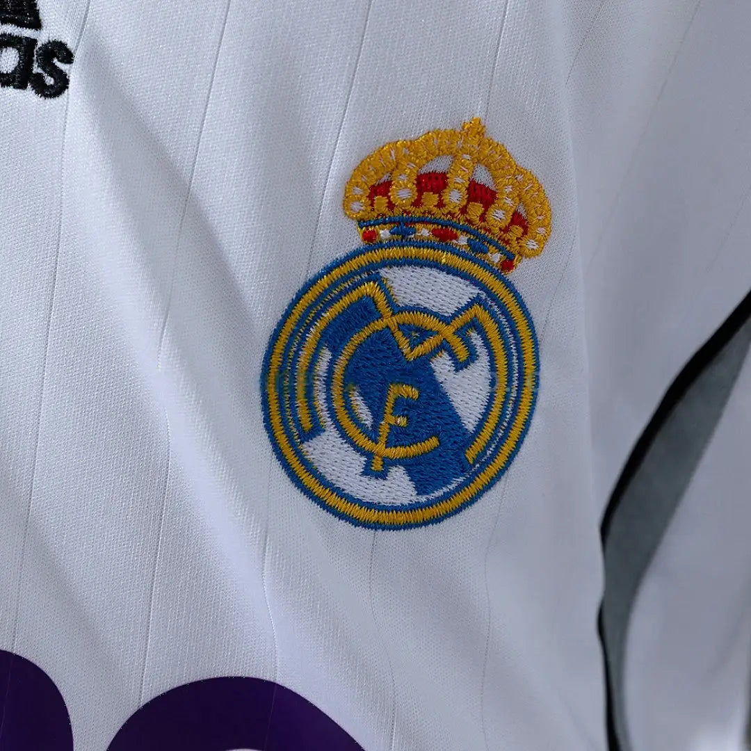 Kit Ensemble Football Real Madrid Domicile Enfant Rétro 2006/07