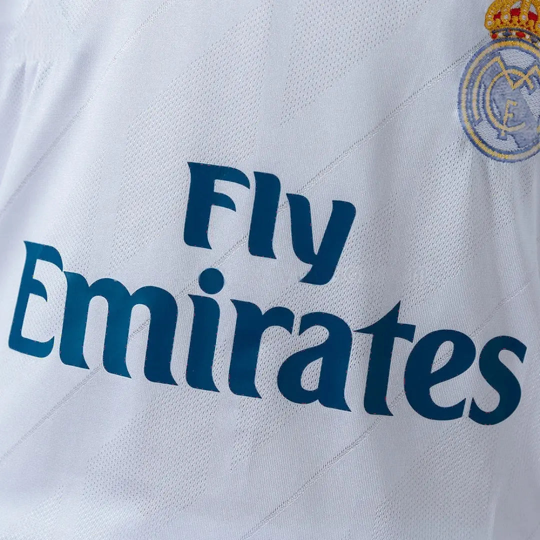 Kit Ensemble Football Real Madrid Domicile Enfant Rétro 2017/18