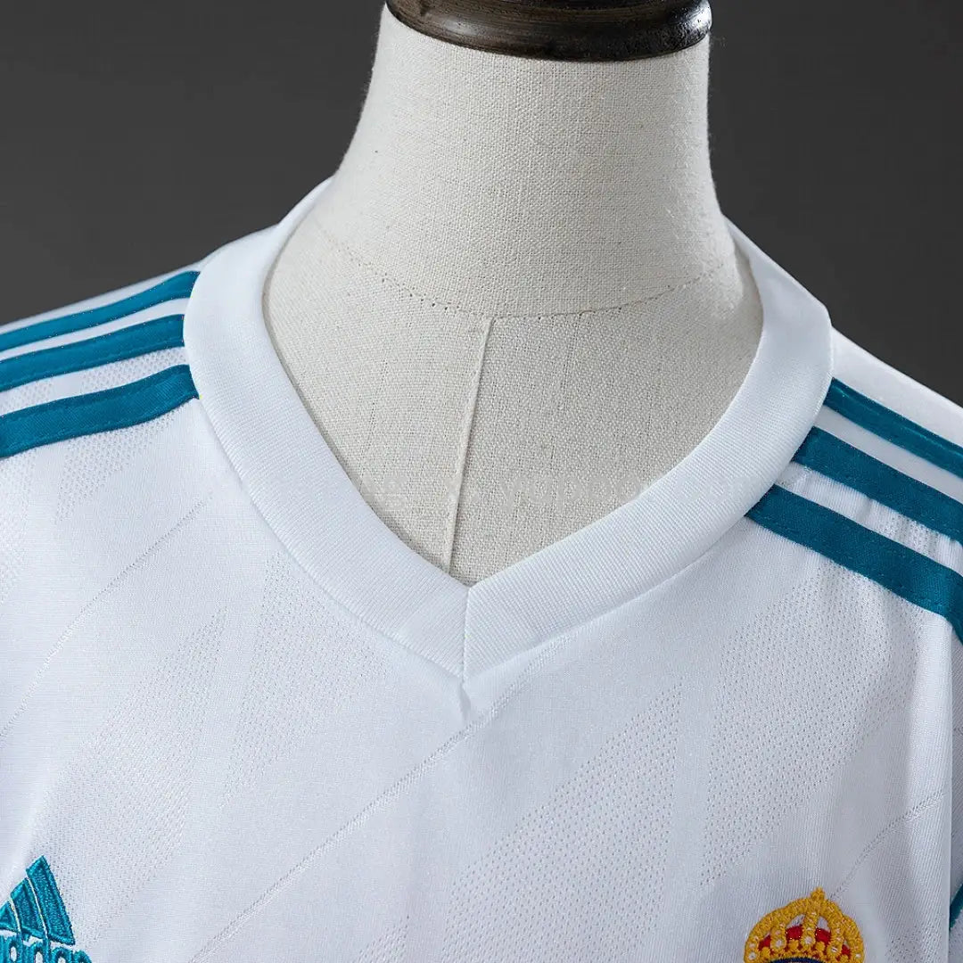Kit Ensemble Football Real Madrid Domicile Enfant Rétro 2017/18