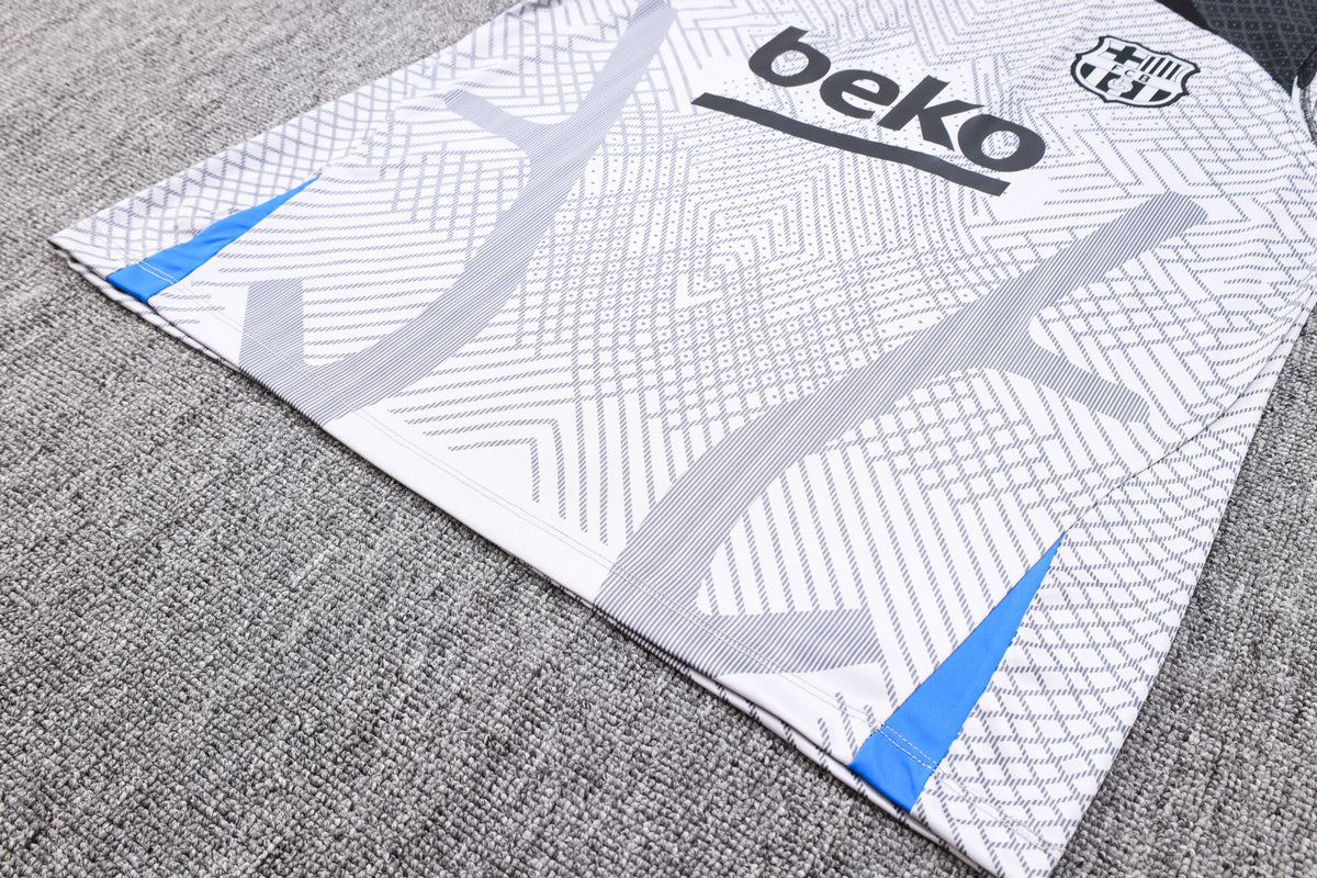 Kit Football Barcelone Ensemble Training Sans Manches 2023/24
