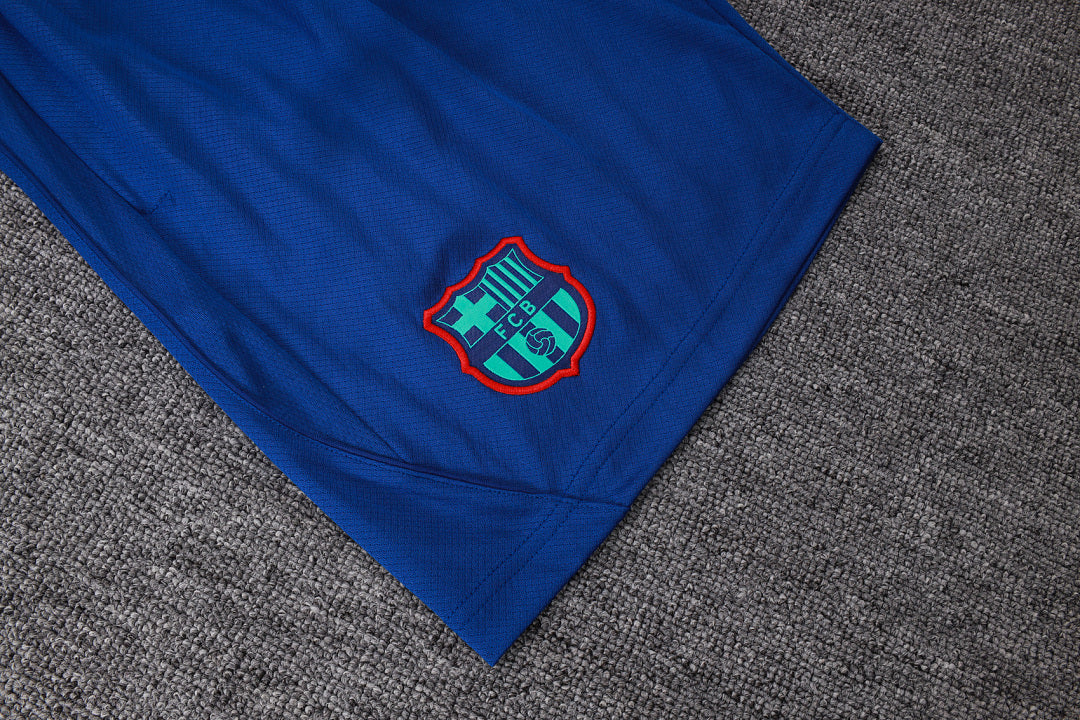 Kit Football Barcelone Ensemble Training Sans Manches Vert Clair