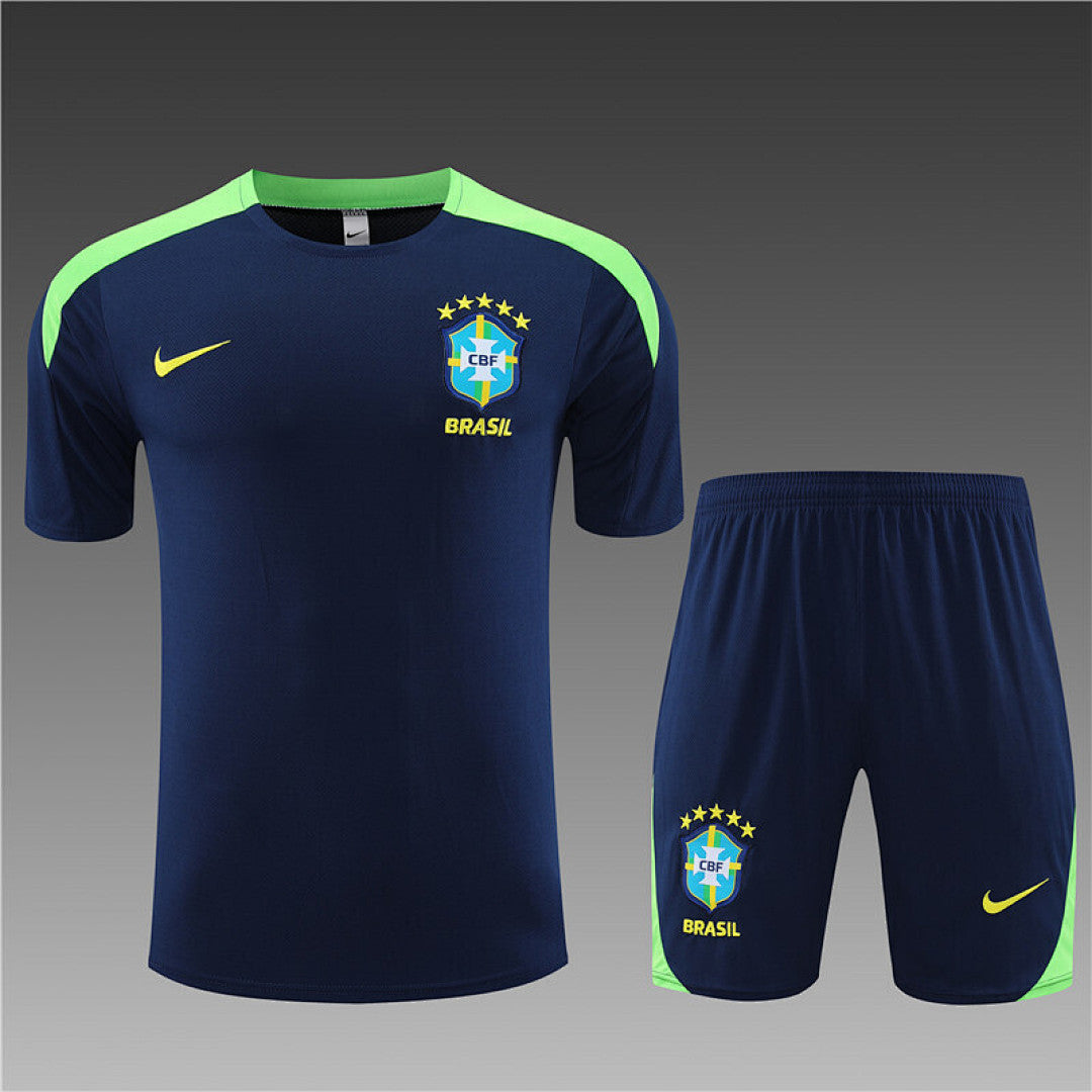 Kit football Brésil ensemble training 2024/25 - Bleu Roi