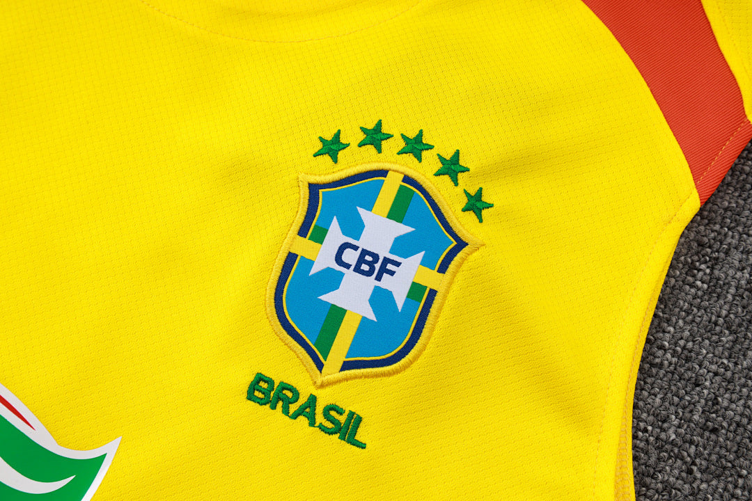 Kit Football Brésil Ensemble Training Sans Manches 2025/26