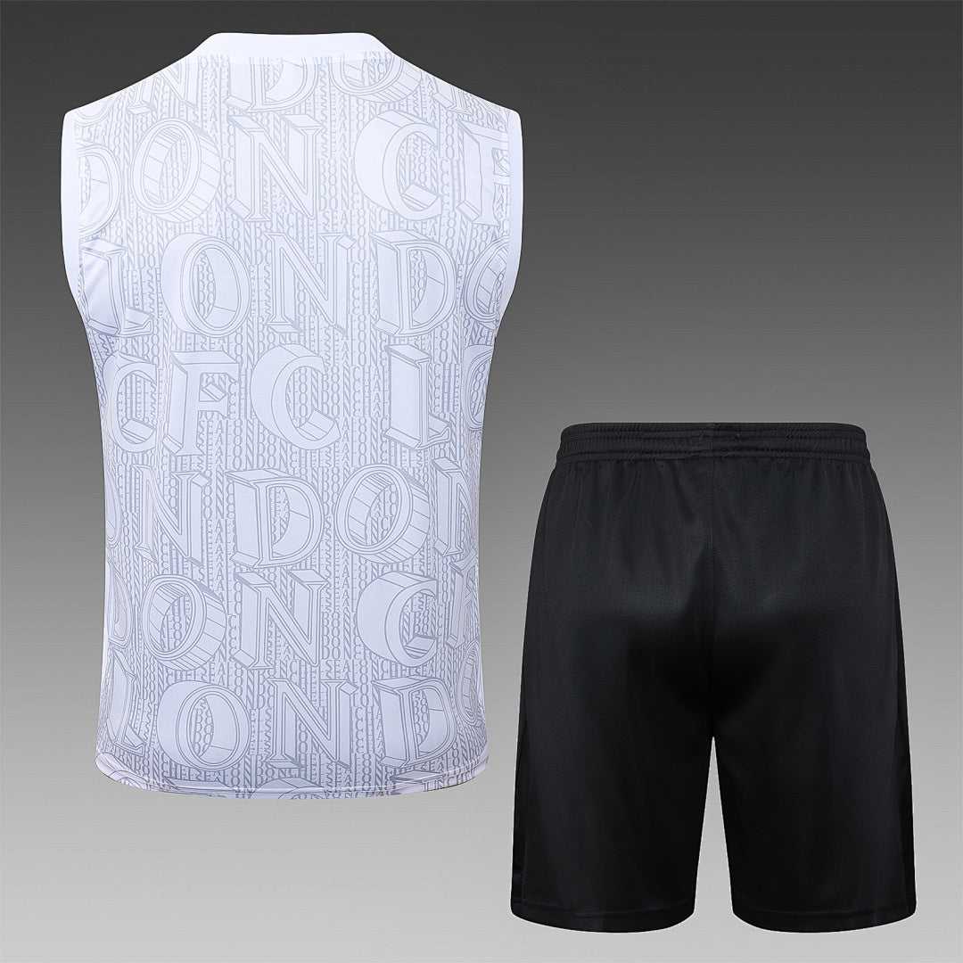 Kit Football Chelsea Ensemble Training Sans Manches 2025/26