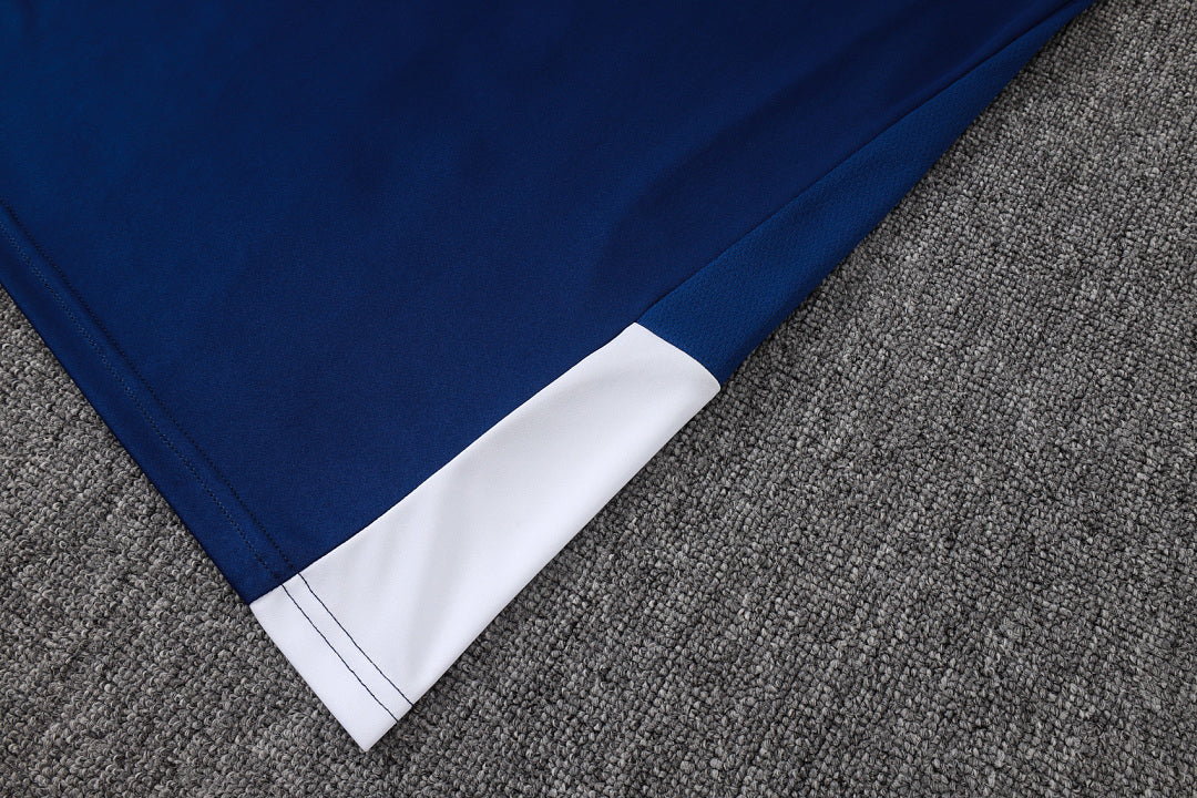 Kit Football Madrid Ensemble Training Bleu Roi
