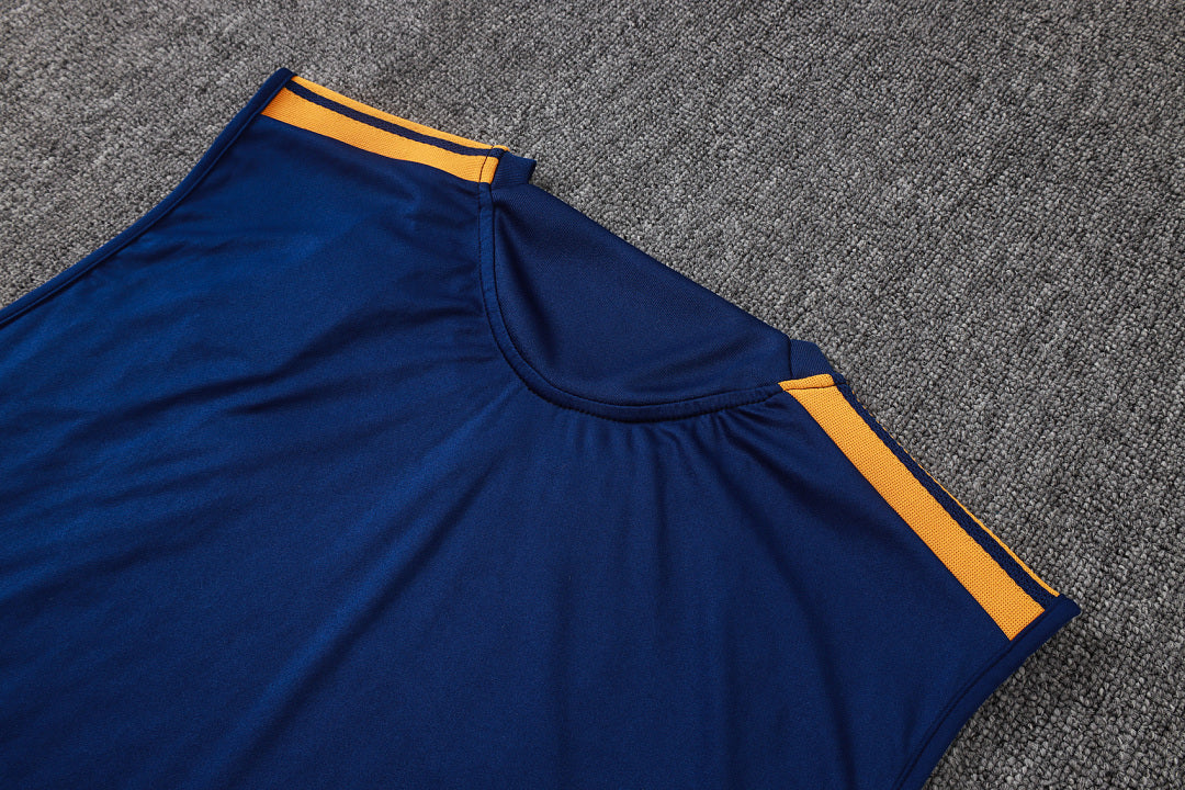 Kit Football Madrid Ensemble Training Bleu Roi